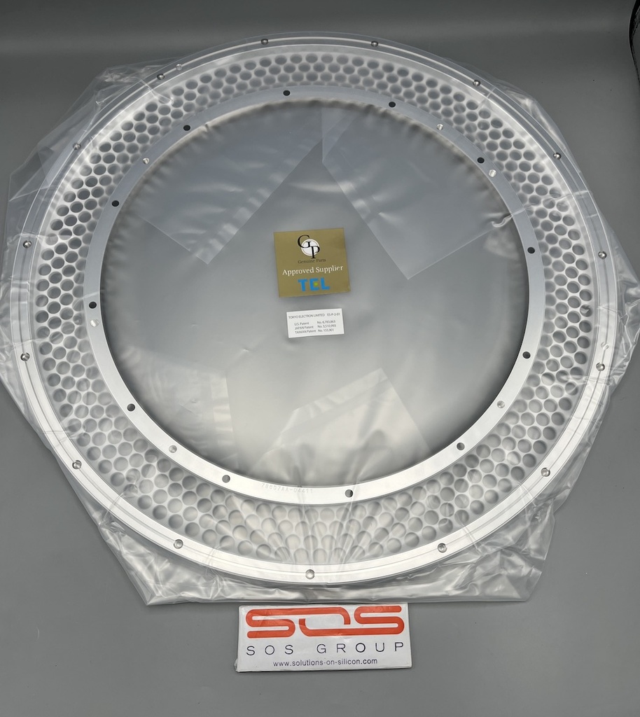 TEL/Tokyo Electron RE3Z10-100044-11, Plate, Exhaust (RLSA)- SOS Ascent'tec
